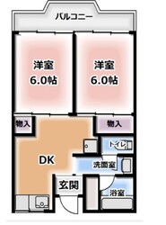 ハイコート門真の物件間取画像